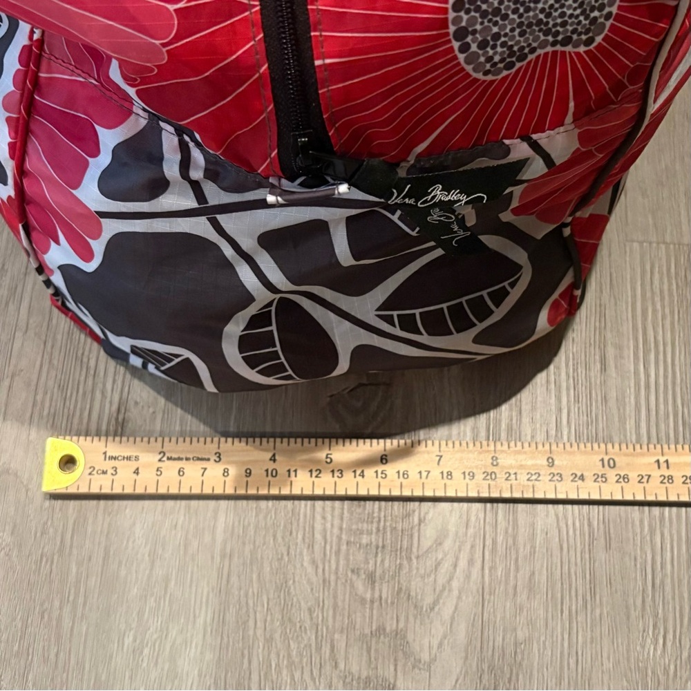 VERA BRADLEY Collapsible Duffle Cheery Blossoms - Picture 9 of 15